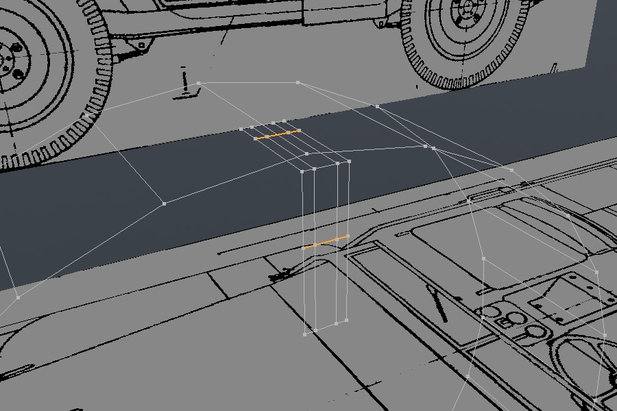 Free Luxology Modo Tutorial - Modeling a High Poly World War II Willys Jeep