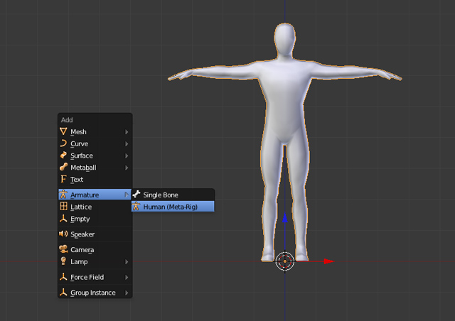 Blender Tutorial Create a walk cycle with Rigify - animation skinning weight painting