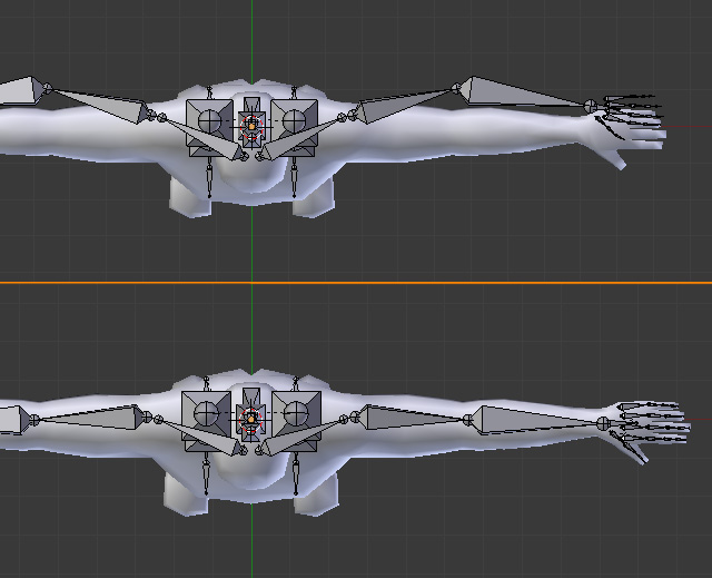 Blender Tutorial Create a walk cycle with rigify - animation skinning weight painting