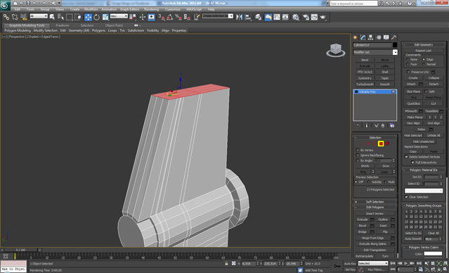 3D Studio Max Tutorial - High Poly Weapon Creation