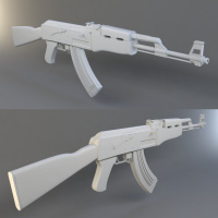 High Poly Weapon Creation: Modeling the AK-47 in 3D Studio Max, Part 1