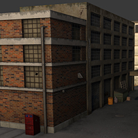 Cgtuts+ Workshop #25 Low Poly Alley Way