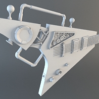 Create A High Poly Steampunk Guitar In 3D Studio Max