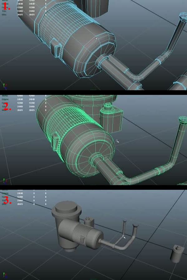 Tutorial Crafting A Next-Gen Boiler With Maya, Zbrush, xNormal And Photoshop