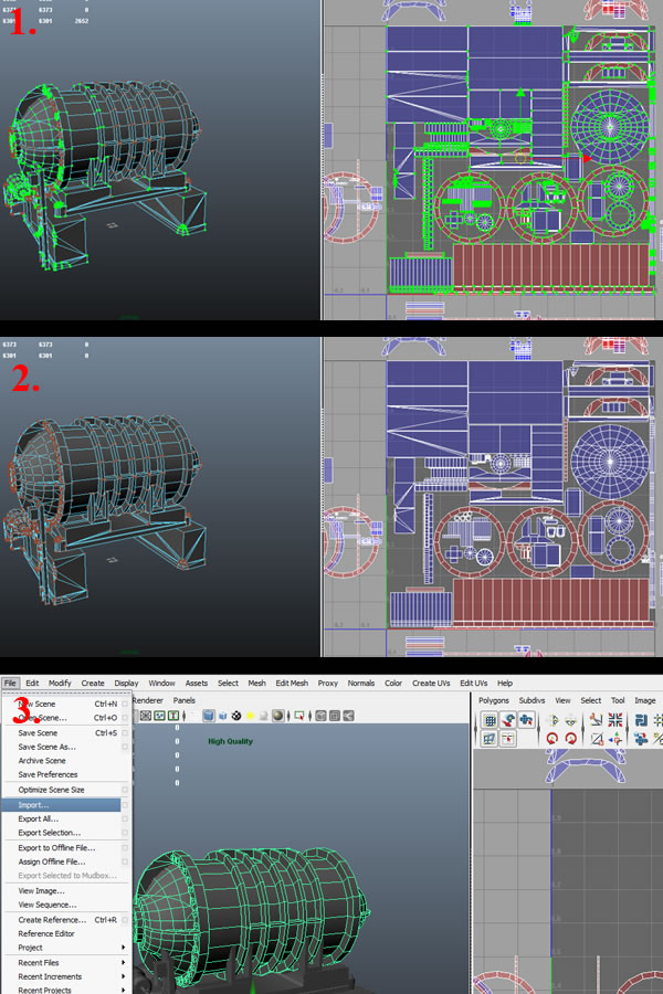 Tutorial Crafting A Next-Gen Boiler With Maya, Zbrush, xNormal And Photoshop