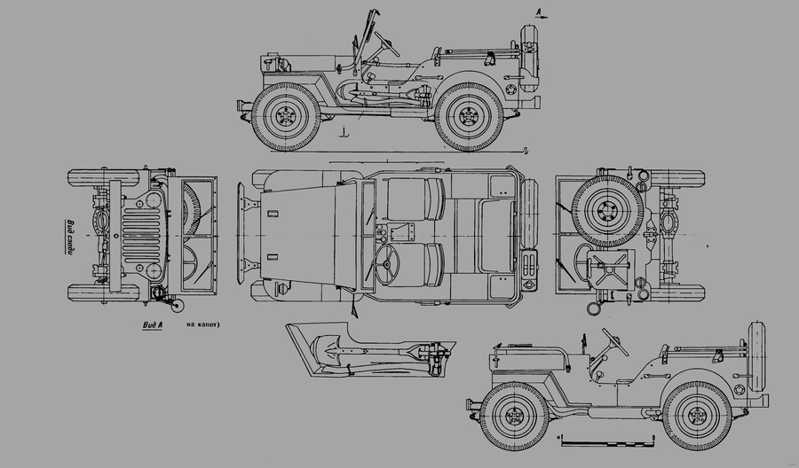 Free Luxology Modo Tutorial - Modeling a High Poly World War II Willys Jeep