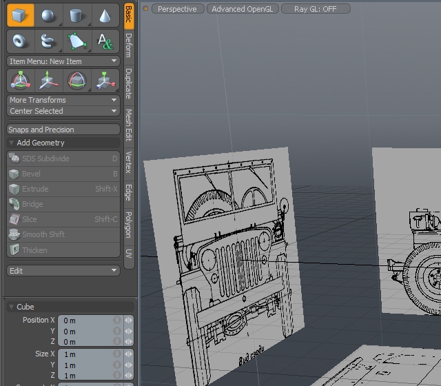 Free Luxology Modo Tutorial - Modeling a High Poly World War II Willys Jeep
